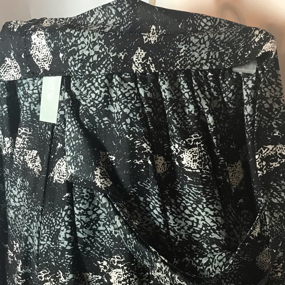 African Print Flared Shirt